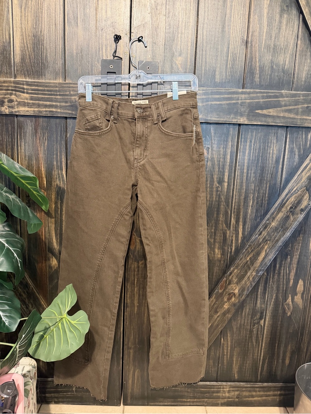 We The Free Brown Risk Taker Jeans